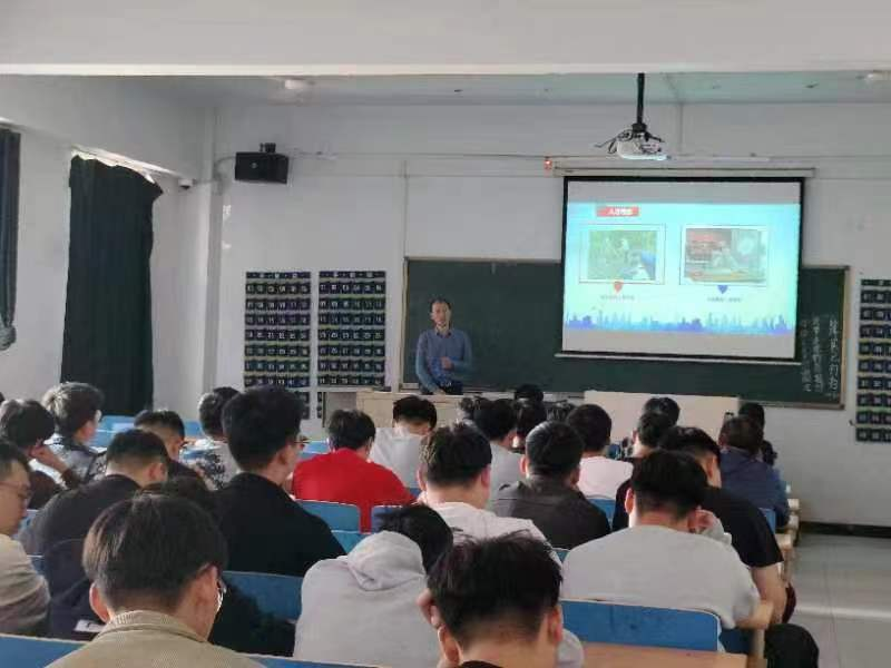 保定市長(zhǎng)信地下管線(xiàn)探測(cè)有限公司到我校招聘
