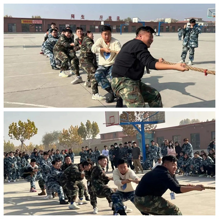 保定理工學院//藝術學院//“凝繩聚力，拔出精彩”拔河比賽