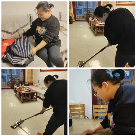 “以孝為先，親情不斷”——保定理工學院藝術(shù)學院開展“孝老愛親”線下主題活動