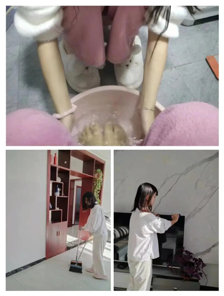 “以孝為先，親情不斷”——保定理工學院藝術(shù)學院開展“孝老愛親”線下主題活動
