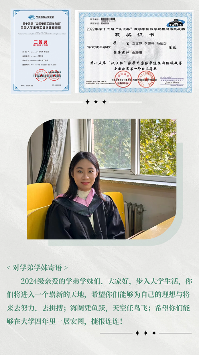 星海達(dá)岸 研途璀璨 保理〖榜樣〗2024屆優(yōu)秀考研學(xué)子風(fēng)采展示（二）