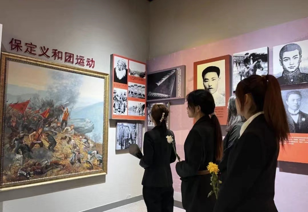 保理會計學院緬懷革命烈士,繼承先烈遺志