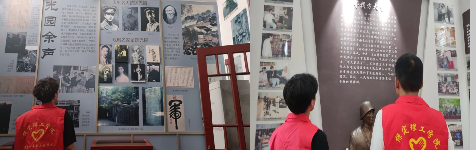 在太行博物館,實踐團(tuán)的成員們參觀了展館陳列的歷史文物,結(jié)合所學(xué)知識講解了歷史故事。同時,親身感受了文物道具的歷史溫度和厚重感,激發(fā)了團(tuán)隊成員們的興趣和愛國熱情。