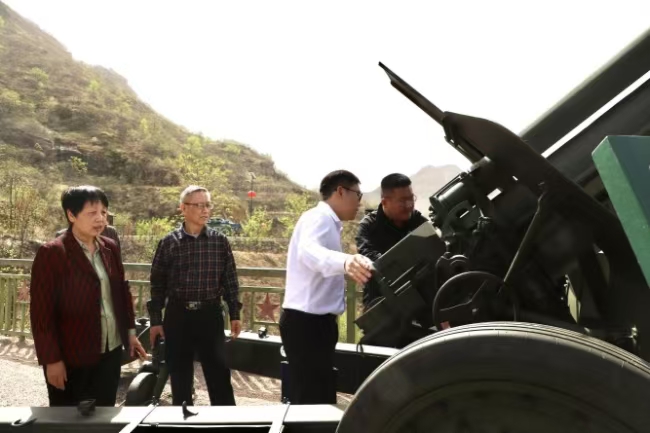 保定理工學(xué)院“行走的思政課” 走進店房國防軍事小鎮(zhèn)