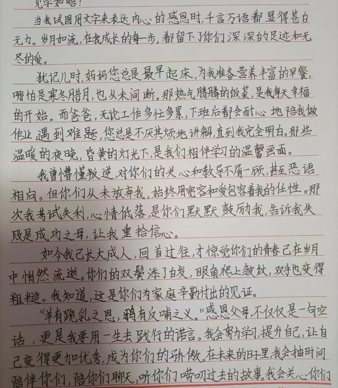 寸草春暉，情暖桑榆（二）
